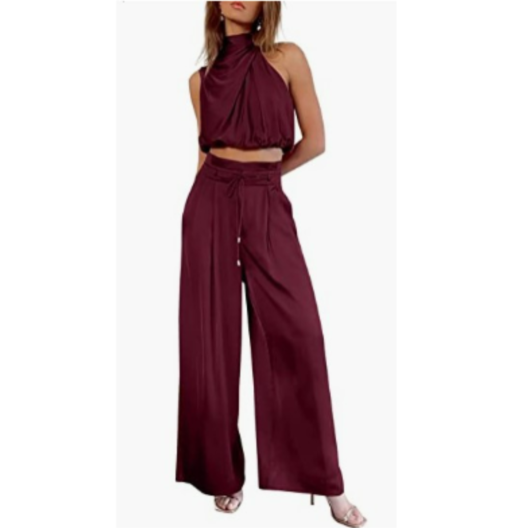 Amelie | Satijnen Set - Fashion Lab