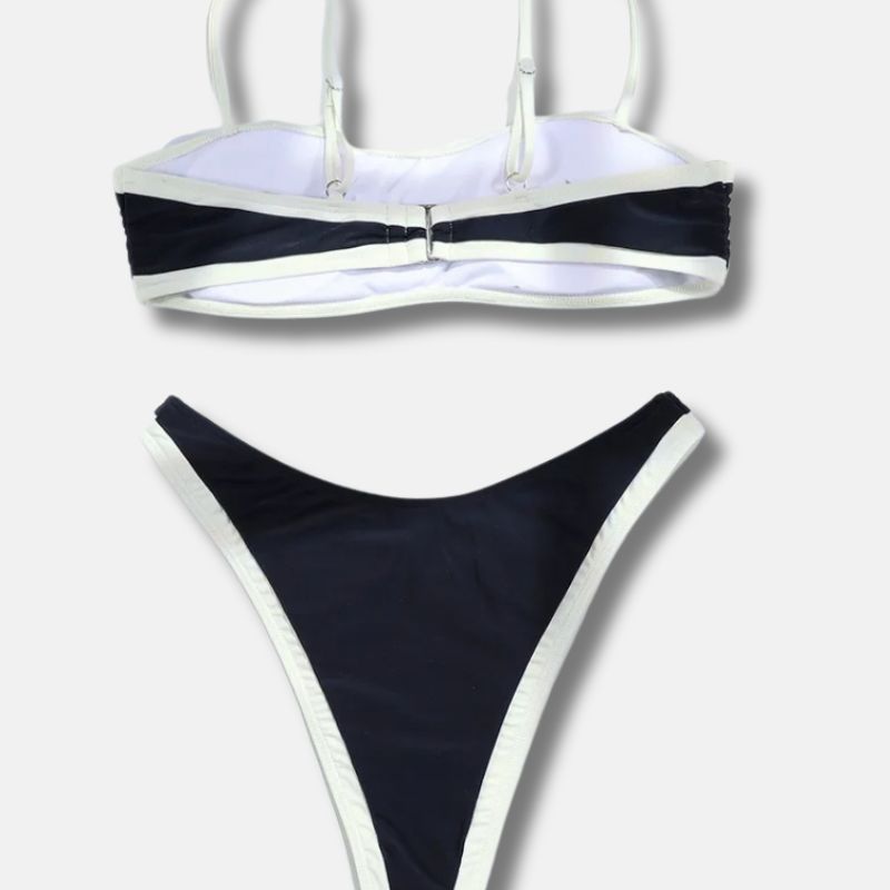 Nancy | Minimalistische Bandeau Bikini Set - Fashion Lab