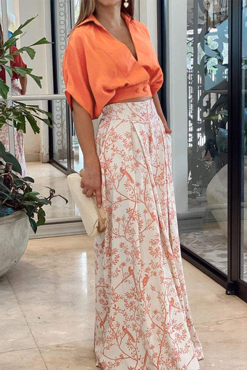 Boutje | Tropische Co-ord Set met Print - Fashion Lab