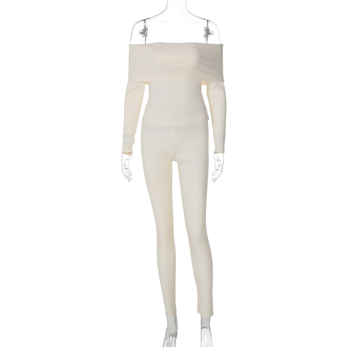 Vanna | Off-shoulder Tweedelige Set - Fashion Lab