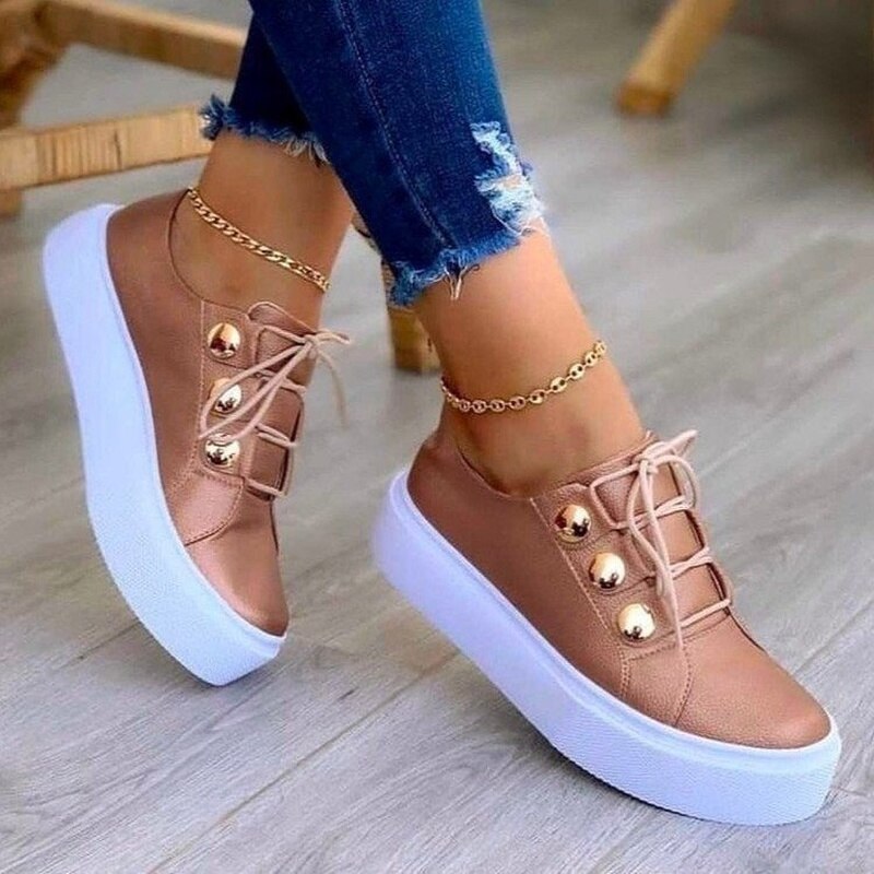 schoenen voor dames – Astrid | Elegante en kleurrijke sneakers voor dames - 100% leer