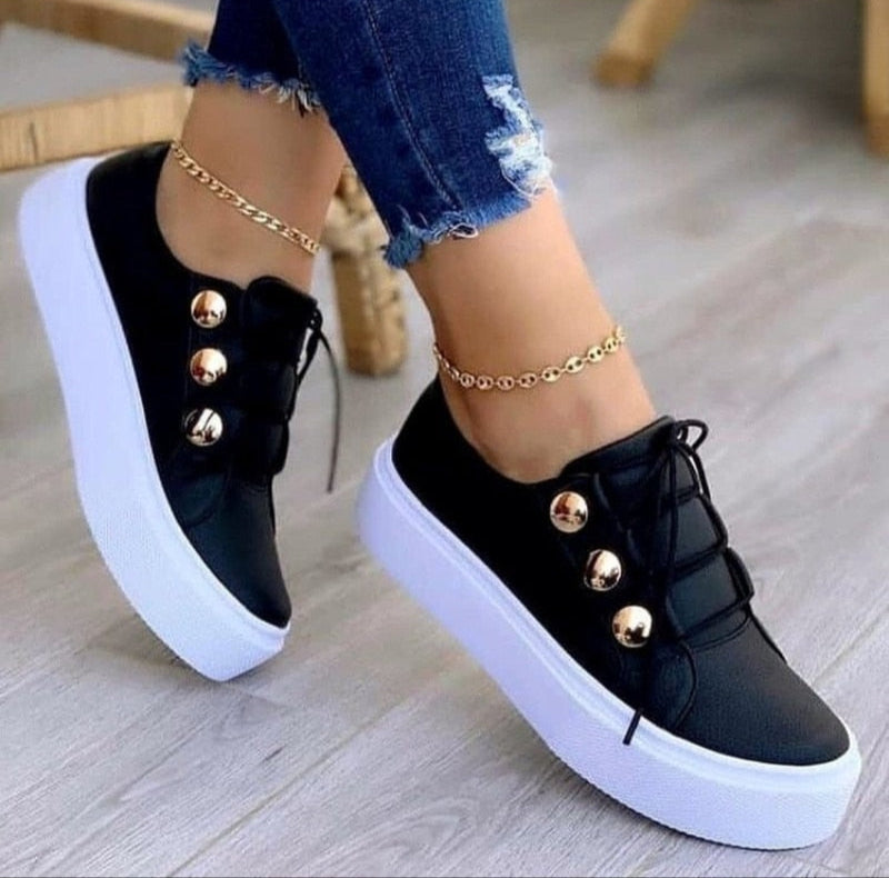 schoenen voor dames – Astrid | Elegante en kleurrijke sneakers voor dames - 100% leer