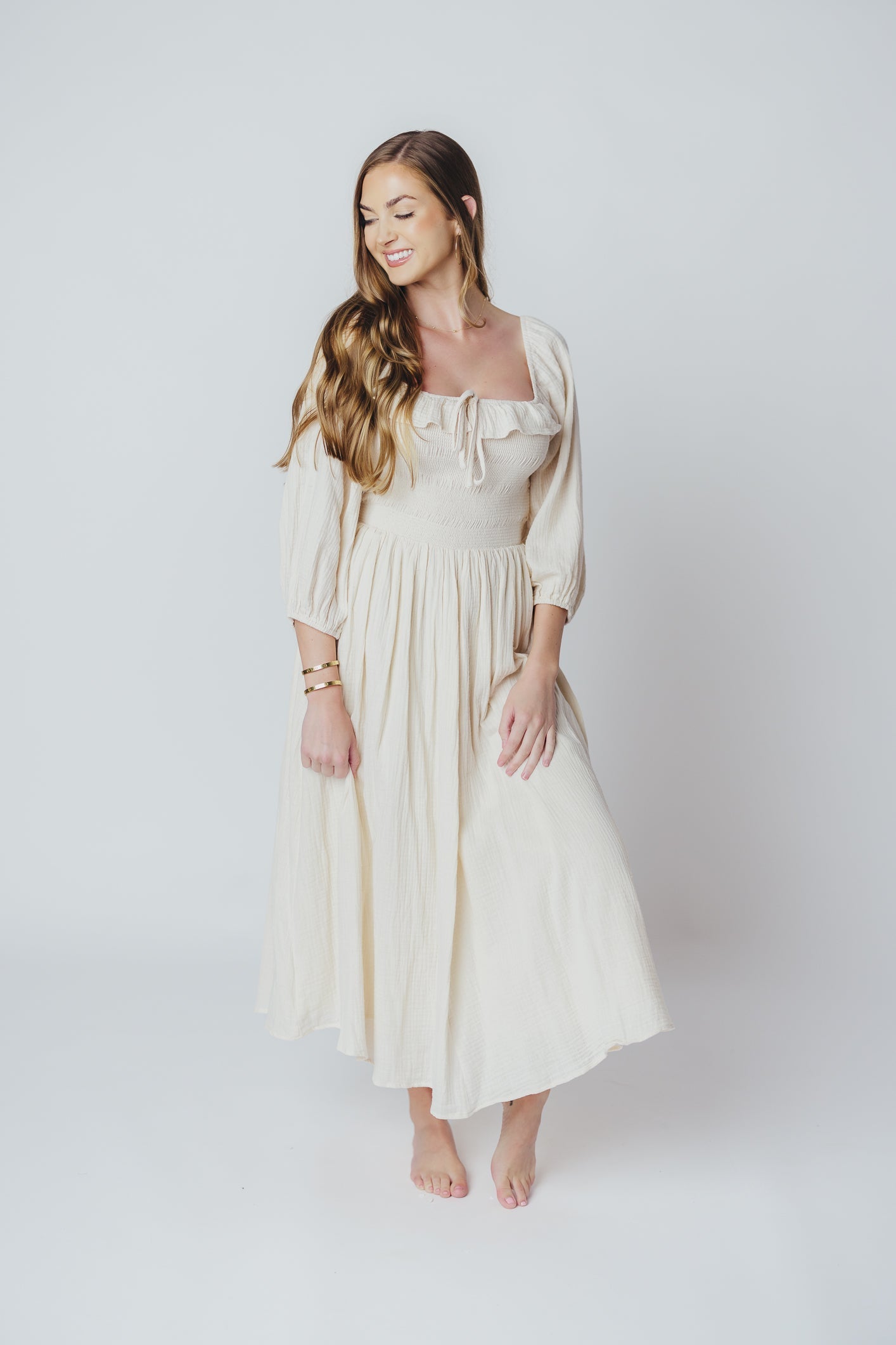 Axayarah | Midi Jurk - Fashion Lab