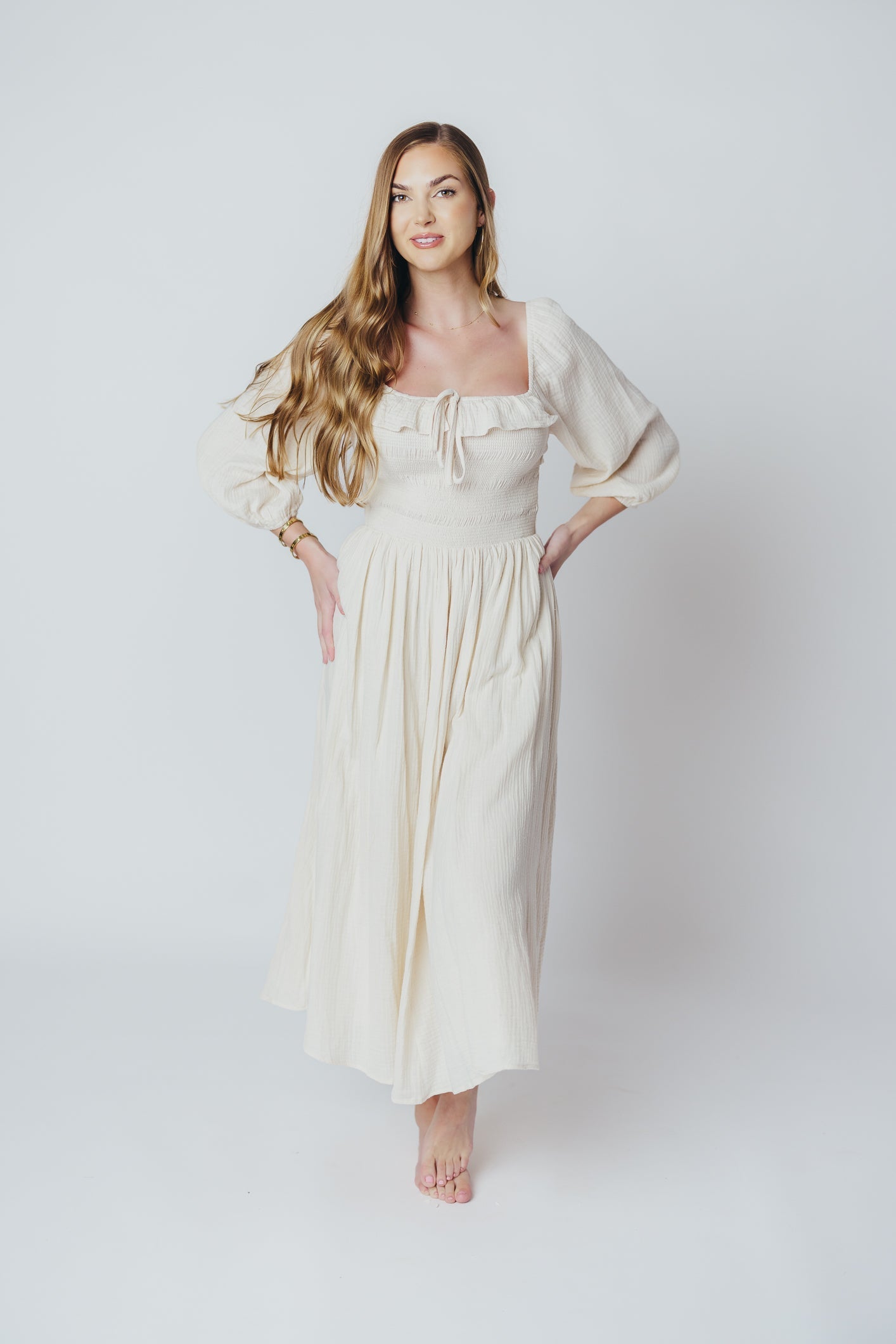 Axayarah | Midi Jurk - Fashion Lab