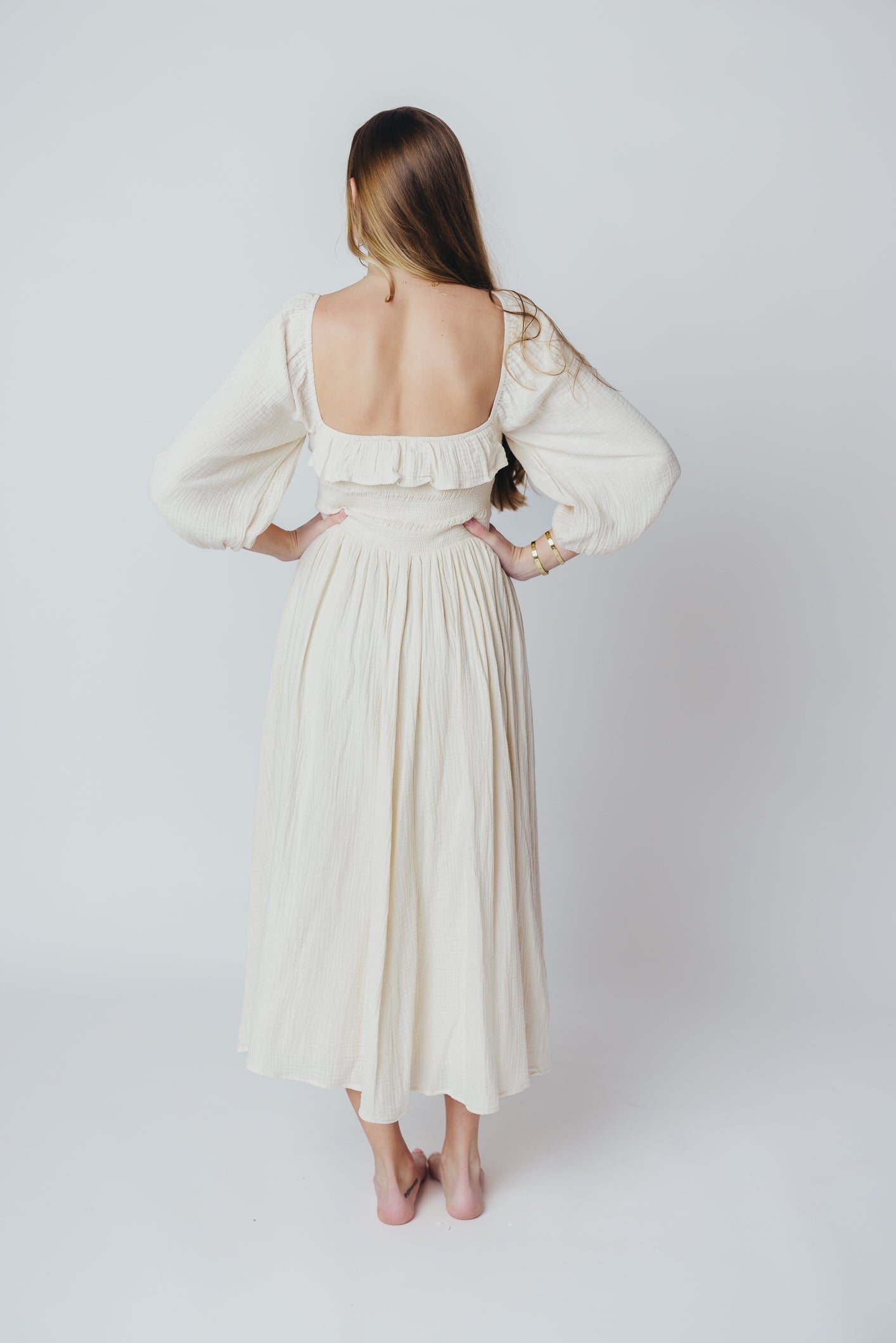 Axayarah | Midi Jurk - Fashion Lab