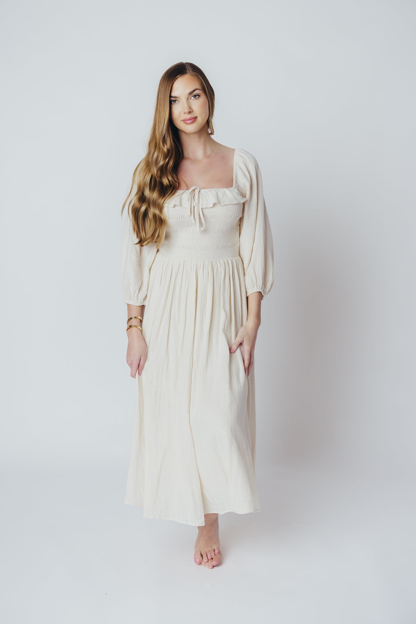 Axayarah | Midi Jurk - Fashion Lab