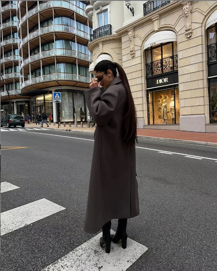 Ayesha | Oversized mantel jas - Fashion Lab