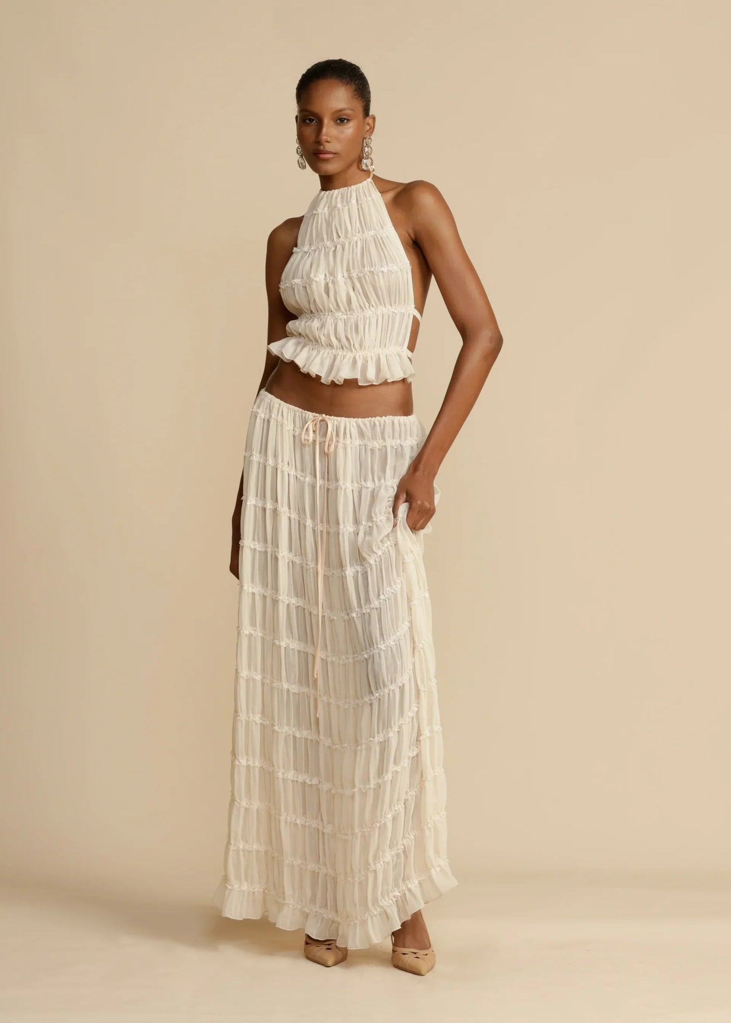 Hannah | Boho Maxi Set