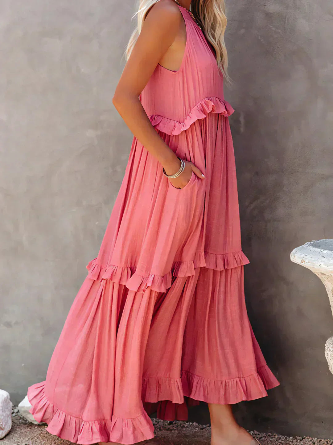 Cynthia | Bohemian Maxi Jurk - Fashion Lab