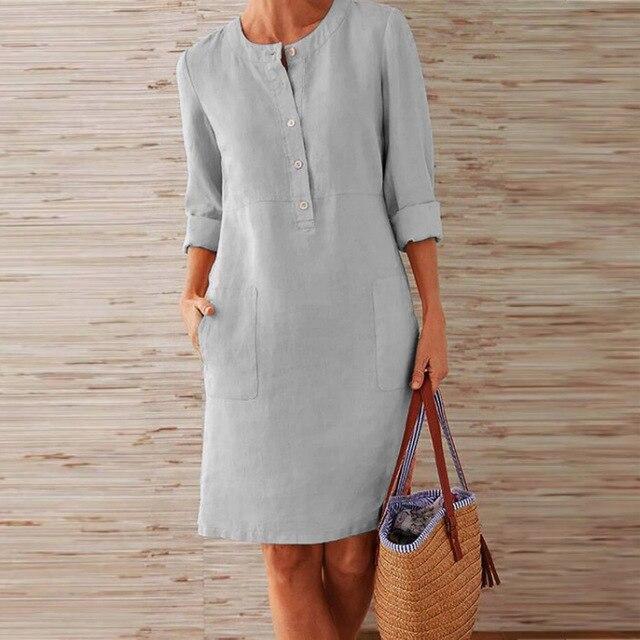 jurk voor dames – Billie | Midi-Zomerjurk Voor Vrouwen
