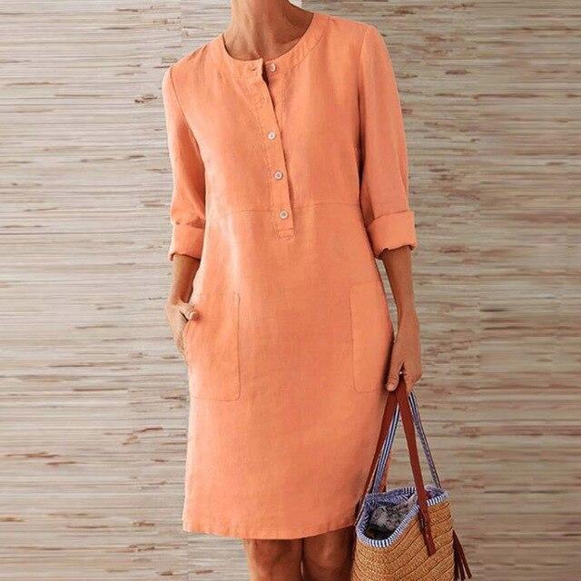jurk voor dames – Billie | Midi-Zomerjurk Voor Vrouwen