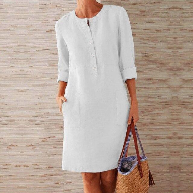 jurk voor dames – Billie | Midi-Zomerjurk Voor Vrouwen