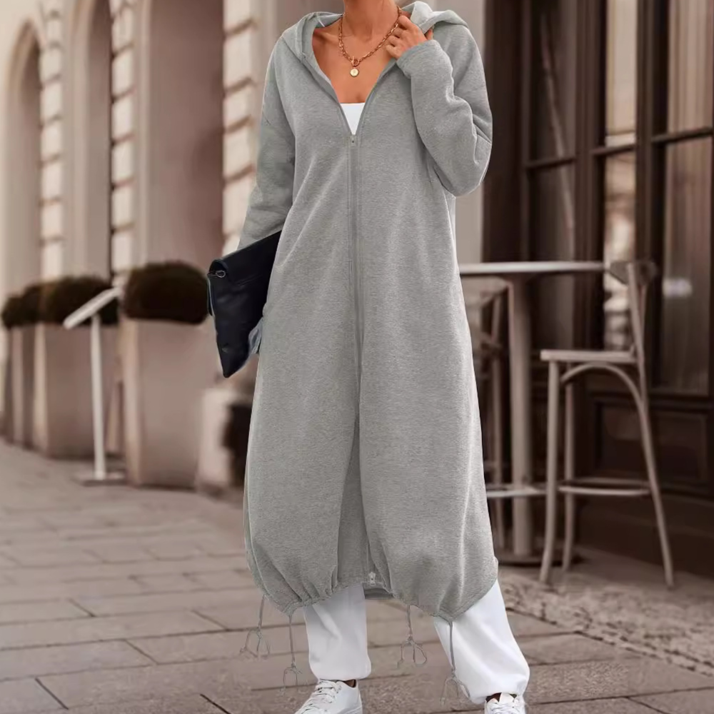 vest voor dames – Brianna | Stijlvol Damesvest Met Hoodie