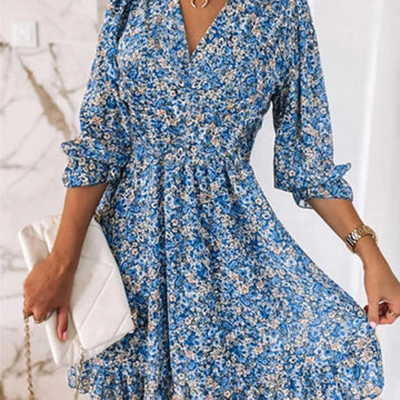 jurk voor dames – Charlize | Stijlvolle Midi Jurk