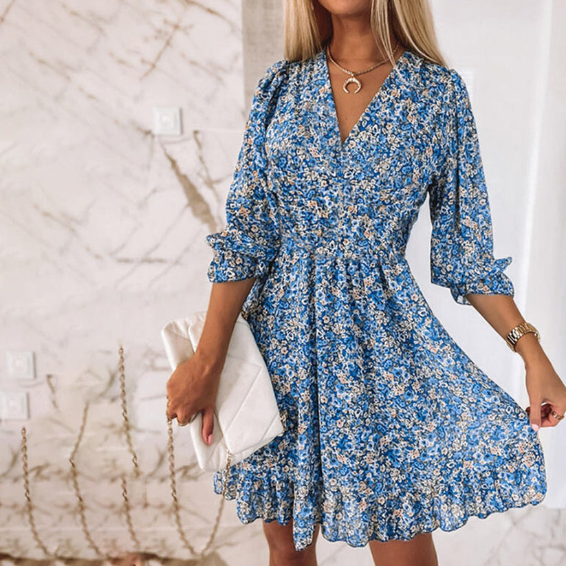 jurk voor dames – Charlize | Stijlvolle Midi Jurk