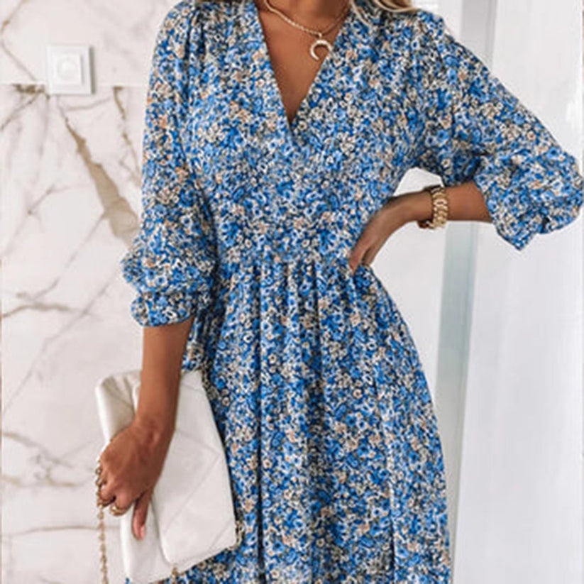 jurk voor dames – Charlize | Stijlvolle Midi Jurk