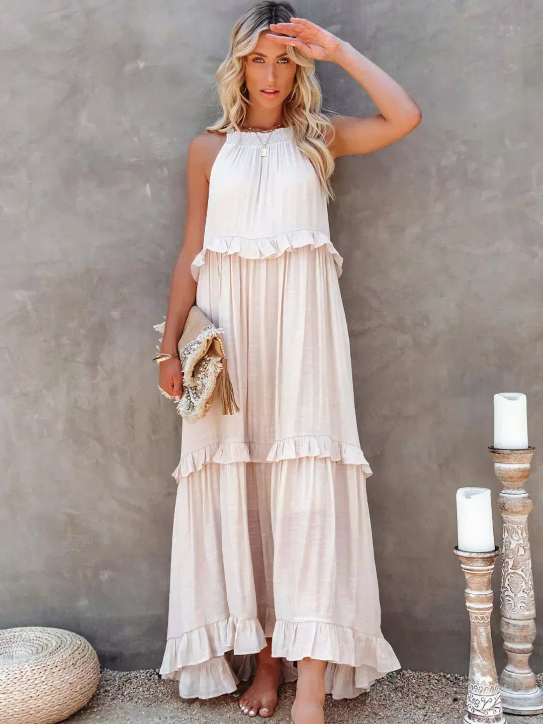 Cynthia | Bohemian Maxi Jurk - Fashion Lab