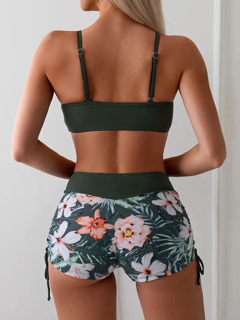 Marleigh | Verfijnde Bikini Set met Bloemenprint - Fashion Lab