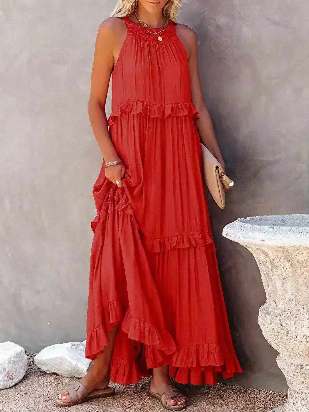 Cynthia | Bohemian Maxi Jurk - Fashion Lab