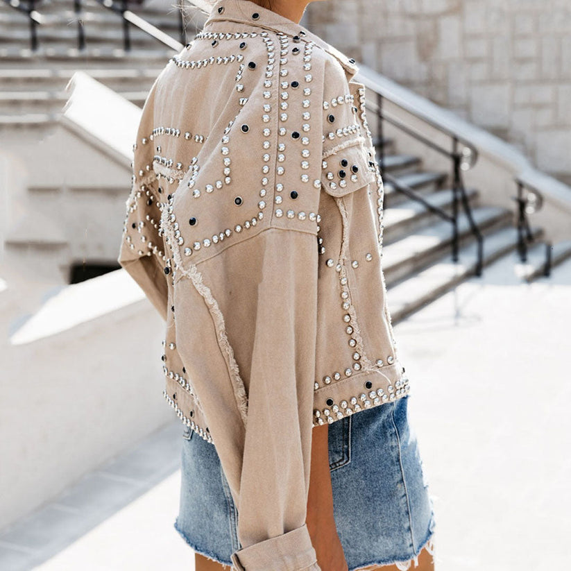 jas voor dames โ Devika | Modieuze Damesdenim Jas