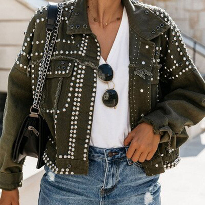 jas voor dames โ Devika | Modieuze Damesdenim Jas