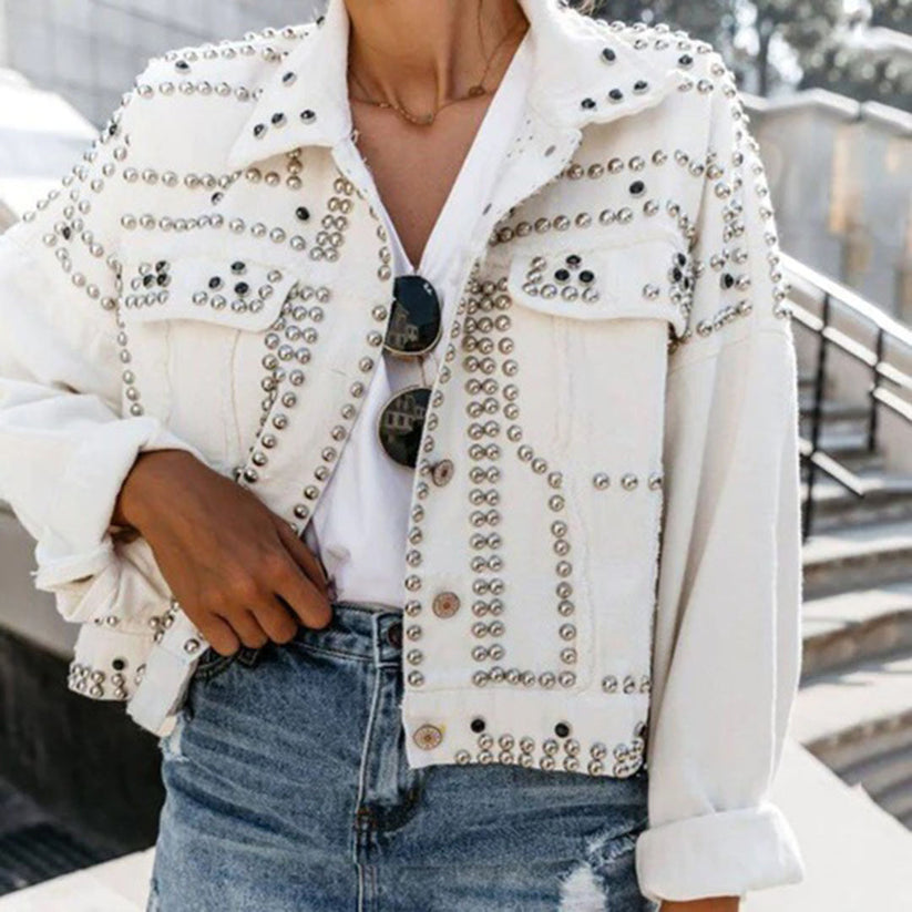 jas voor dames โ Devika | Modieuze Damesdenim Jas