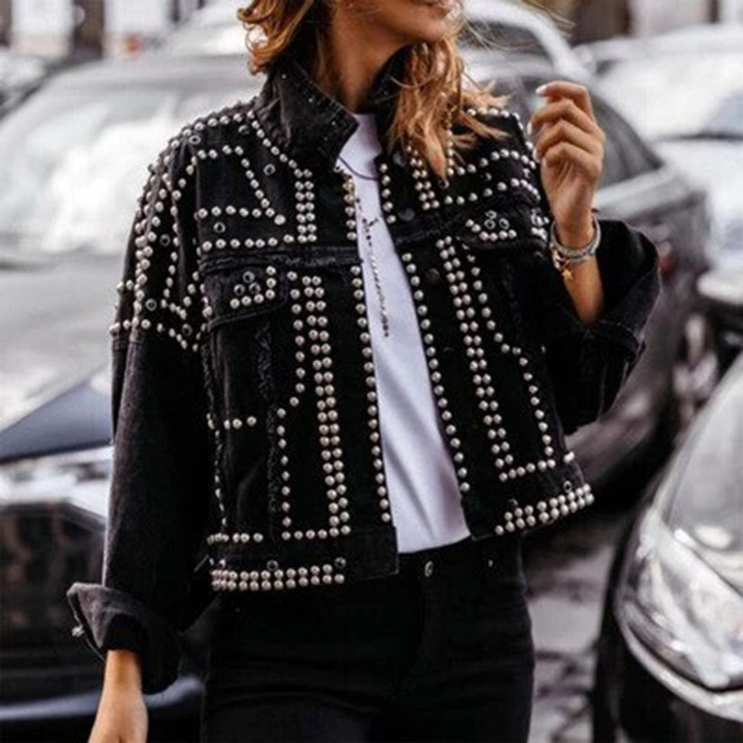 jas voor dames โ Devika | Modieuze Damesdenim Jas