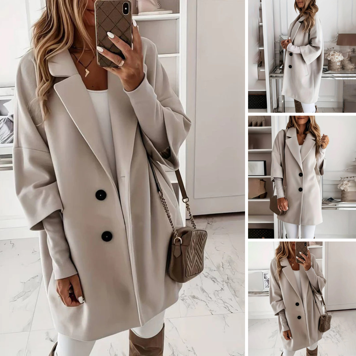 jas voor dames – Deyana | Luxueuze Winterjas