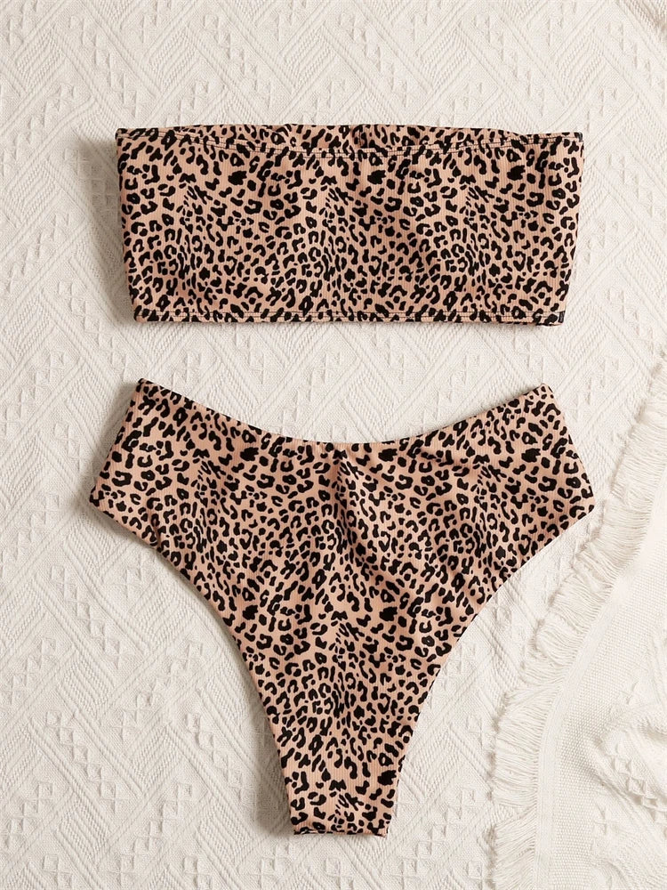 Avayah | Trendy Bandeau Bikini Set - Fashion Lab