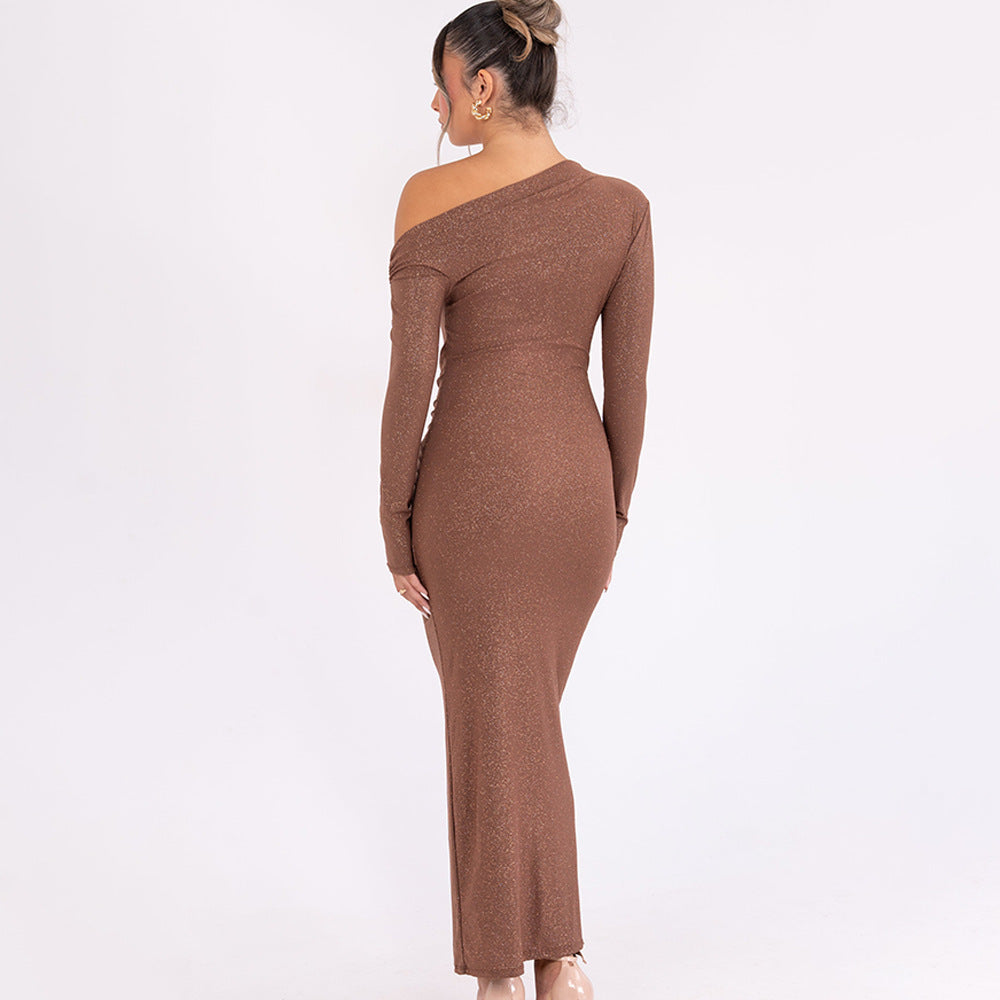 Latisha | Geplooide Jurk - Fashion Lab