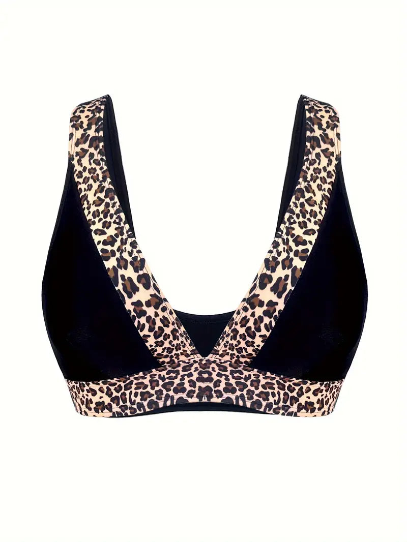 Bailee | Verfijnde Leopard Print Bikini Set - Fashion Lab