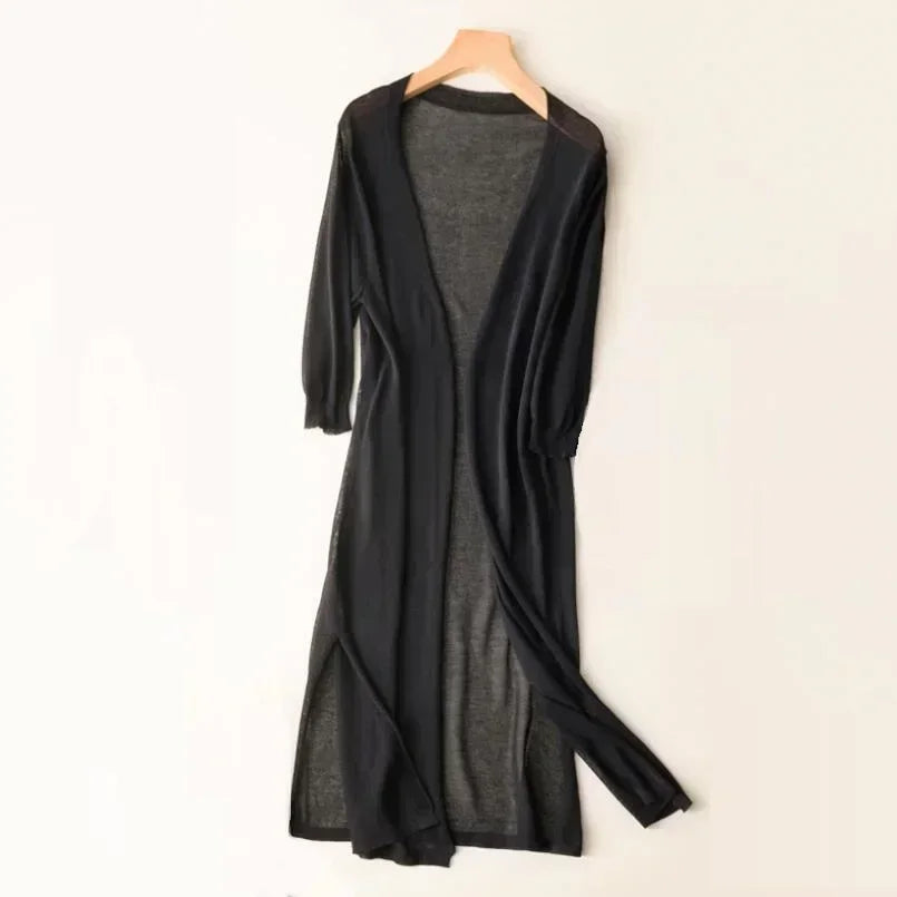 Fierra | Elegante Lichtgewicht Lange Vest - Fashion Lab