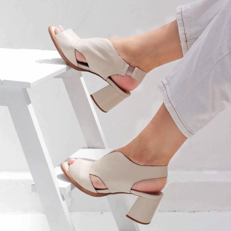 Gaylene | Lux Leather Leren Dames Sandalen - Fashion Lab
