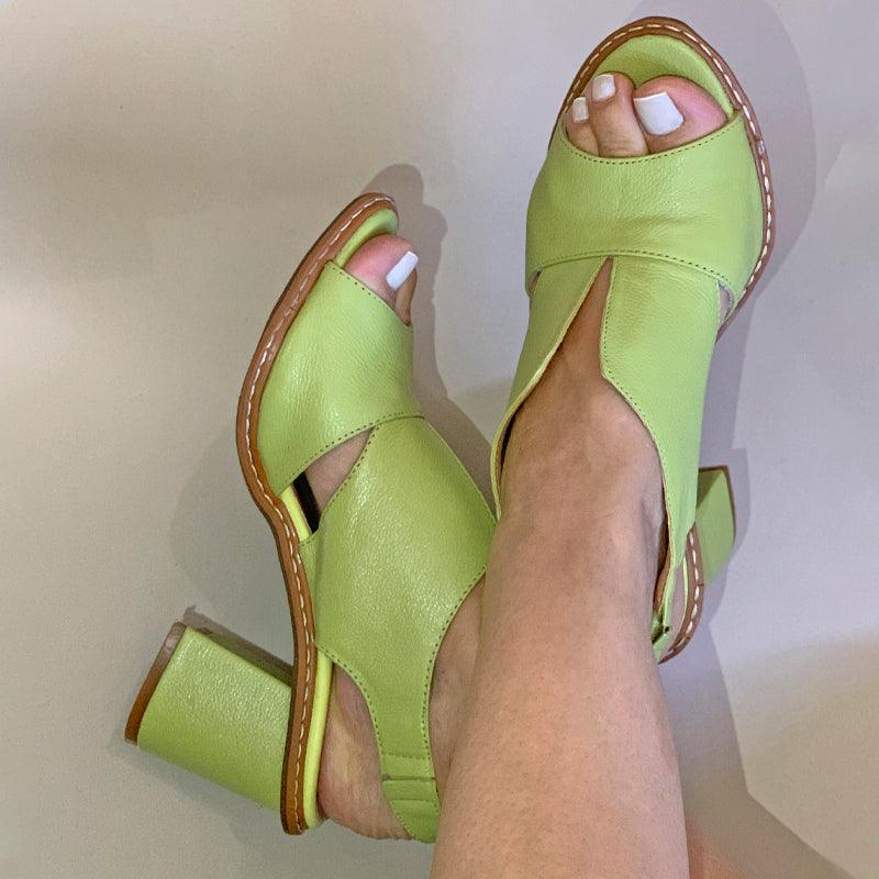 Gaylene | Lux Leather Leren Dames Sandalen - Fashion Lab