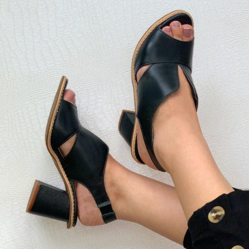 Gaylene | Lux Leather Leren Dames Sandalen - Fashion Lab
