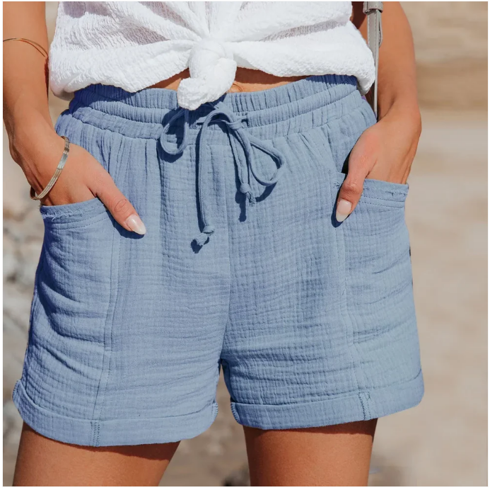 broek voor dames – Godiva | Katoenen Zomershort