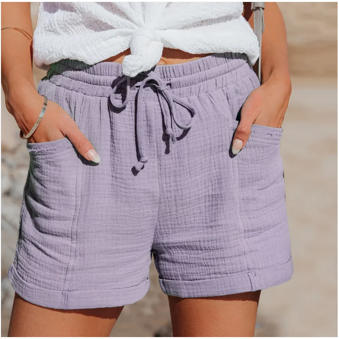 broek voor dames – Godiva | Katoenen Zomershort