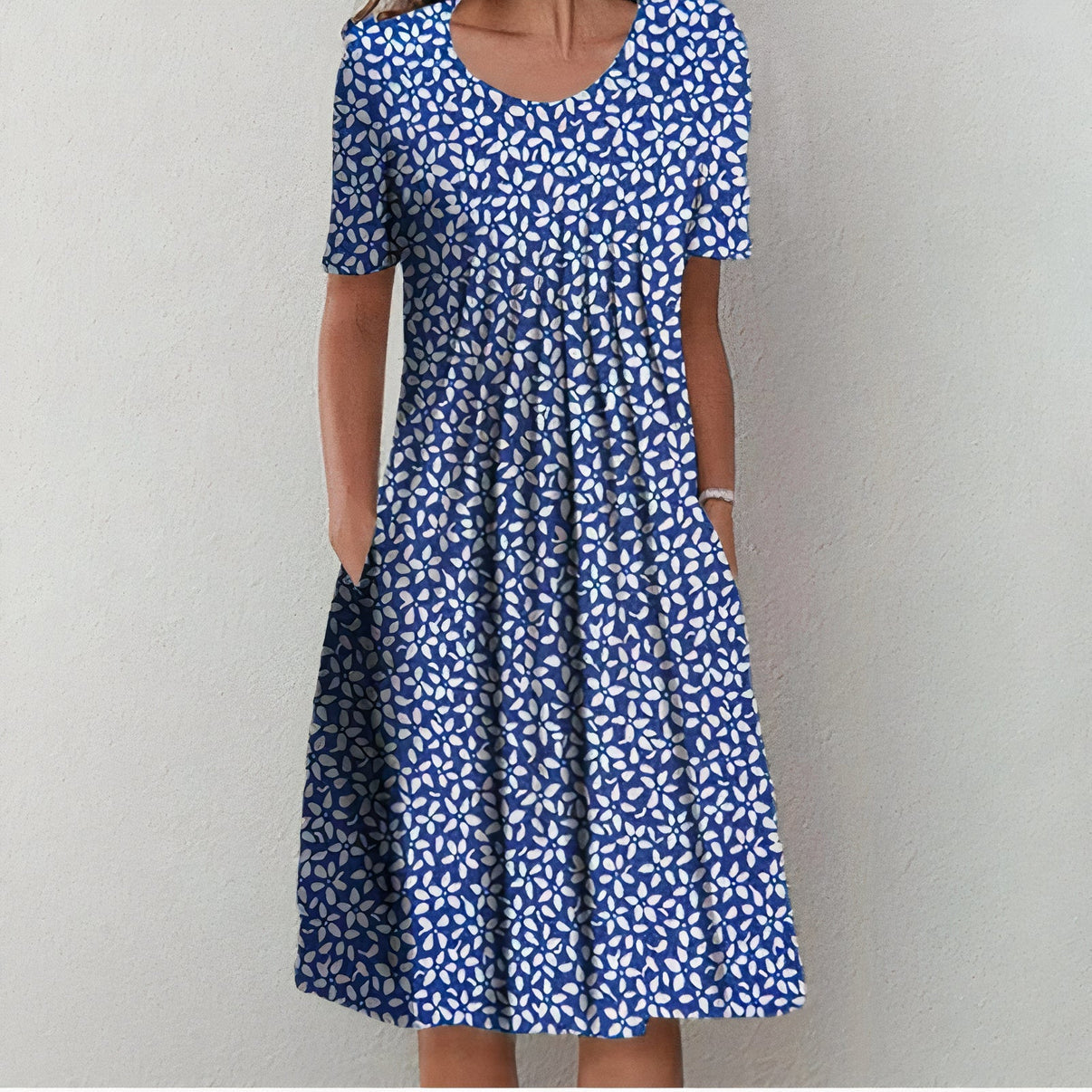Jurk voor dames – Hallie | Elegante Katoenen Jurk