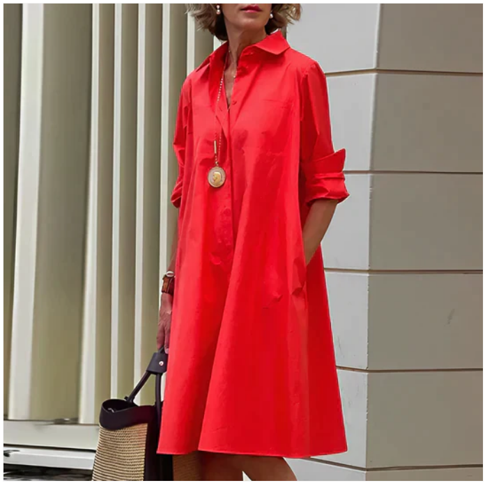 jurk voor dames – Hana | Casual vrouwenjurk