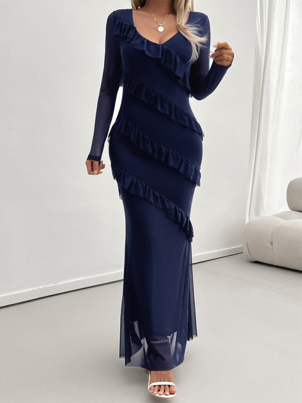 jurk voor dames β Helga | Asymmetrische Avondjurk
