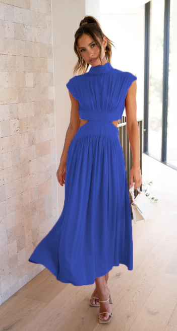 Zariyah | Uitgesneden Maxi Jurk - Fashion Lab