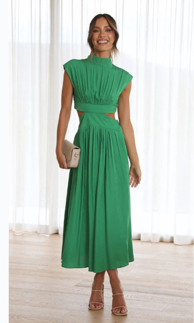 Zariyah | Uitgesneden Maxi Jurk - Fashion Lab