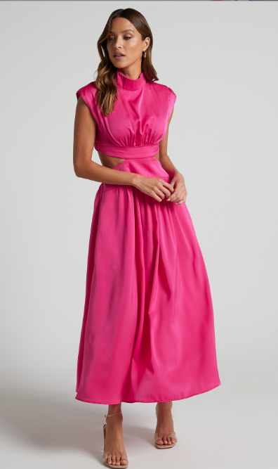 Zariyah | Uitgesneden Maxi Jurk - Fashion Lab