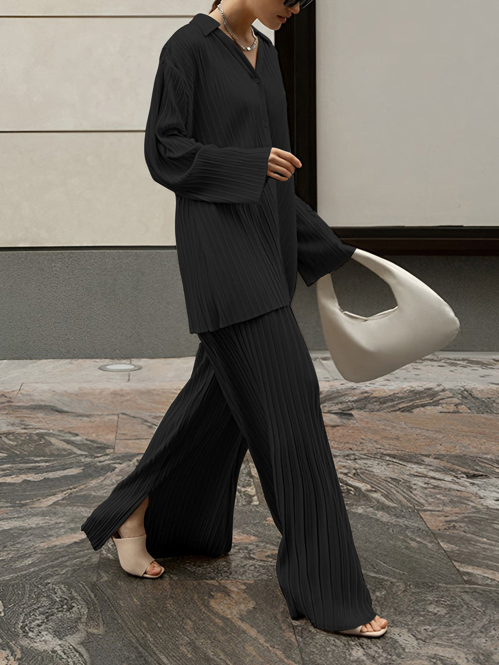 sets voor dames – Jilora | Oversized Tweedelige Set