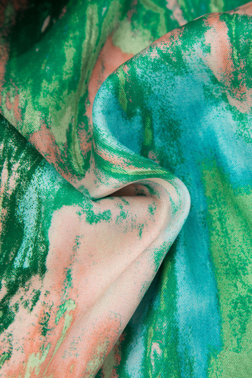 broek voor dames – Jossara | Marmerprint Hoge Taille Lange Broek