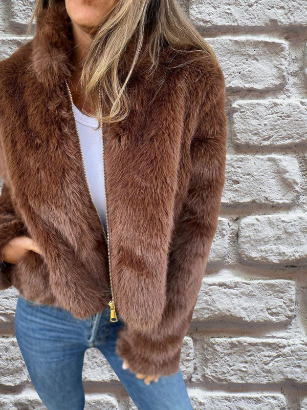 Kaye | Premium faux jas - Fashion Lab
