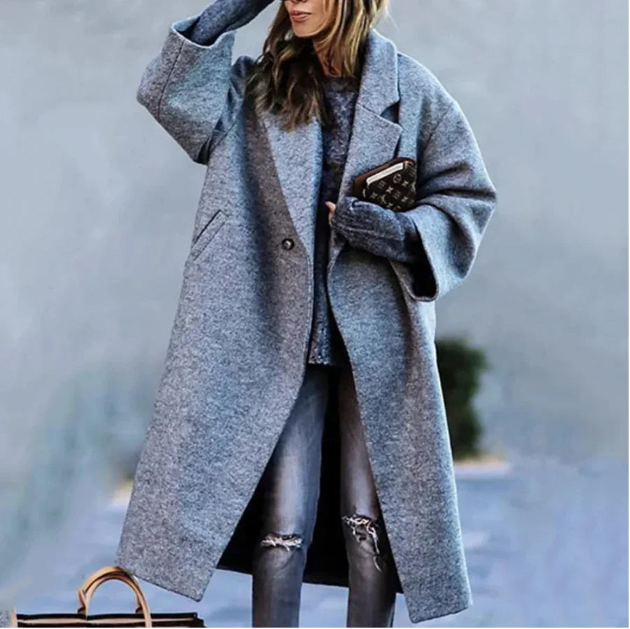Jas voor dames – Malia _ Trendy lange lente jas voor dames
