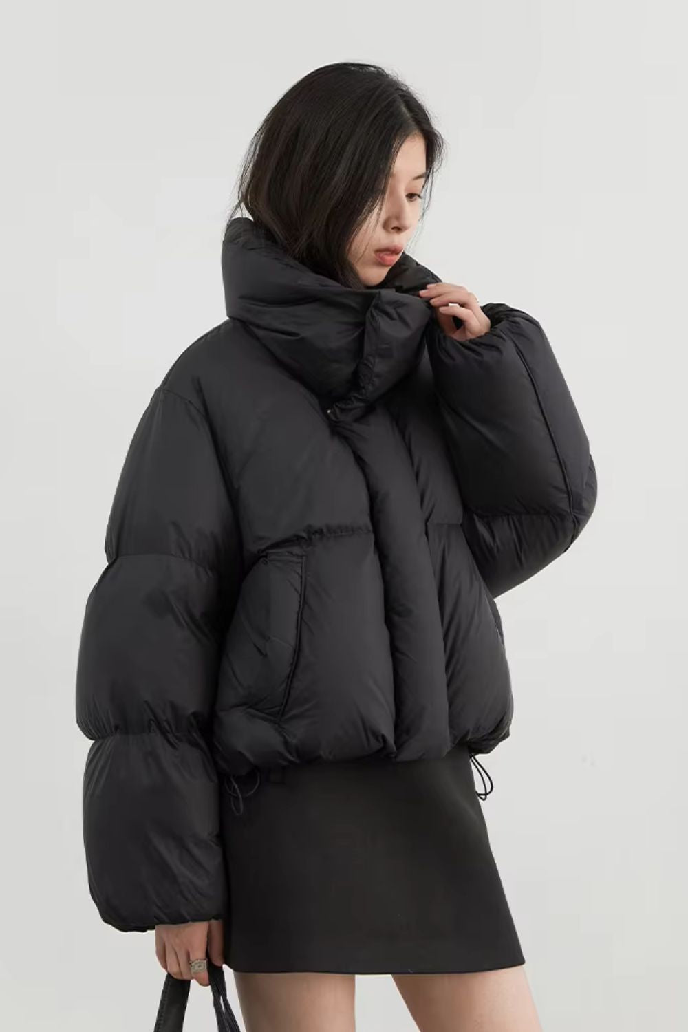 Liana | Cropped Puffer Jas - Fashion Lab