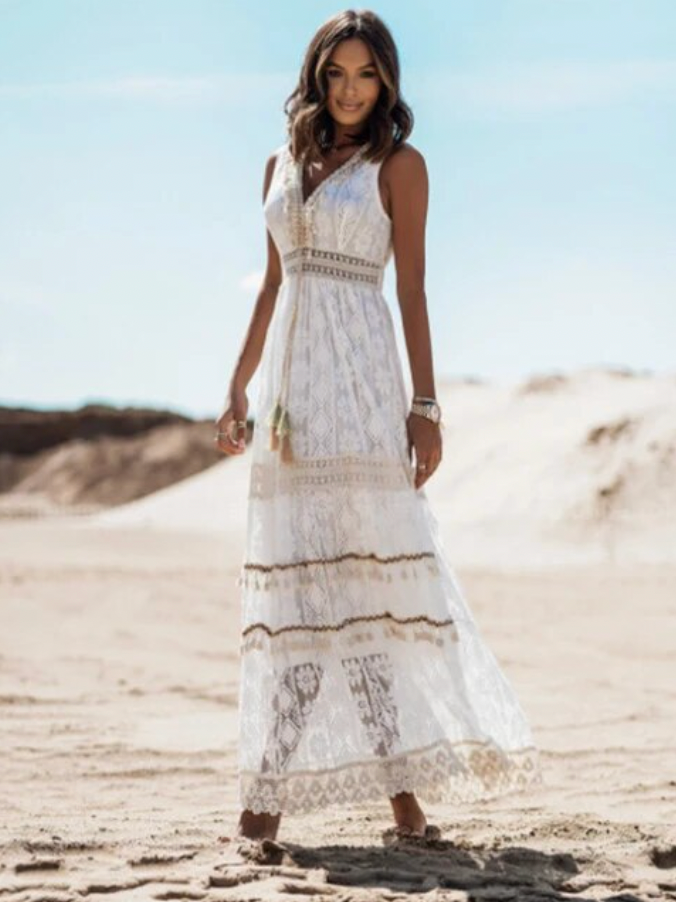 jurk voor dames โ Miana | Boho Maxi Jurk