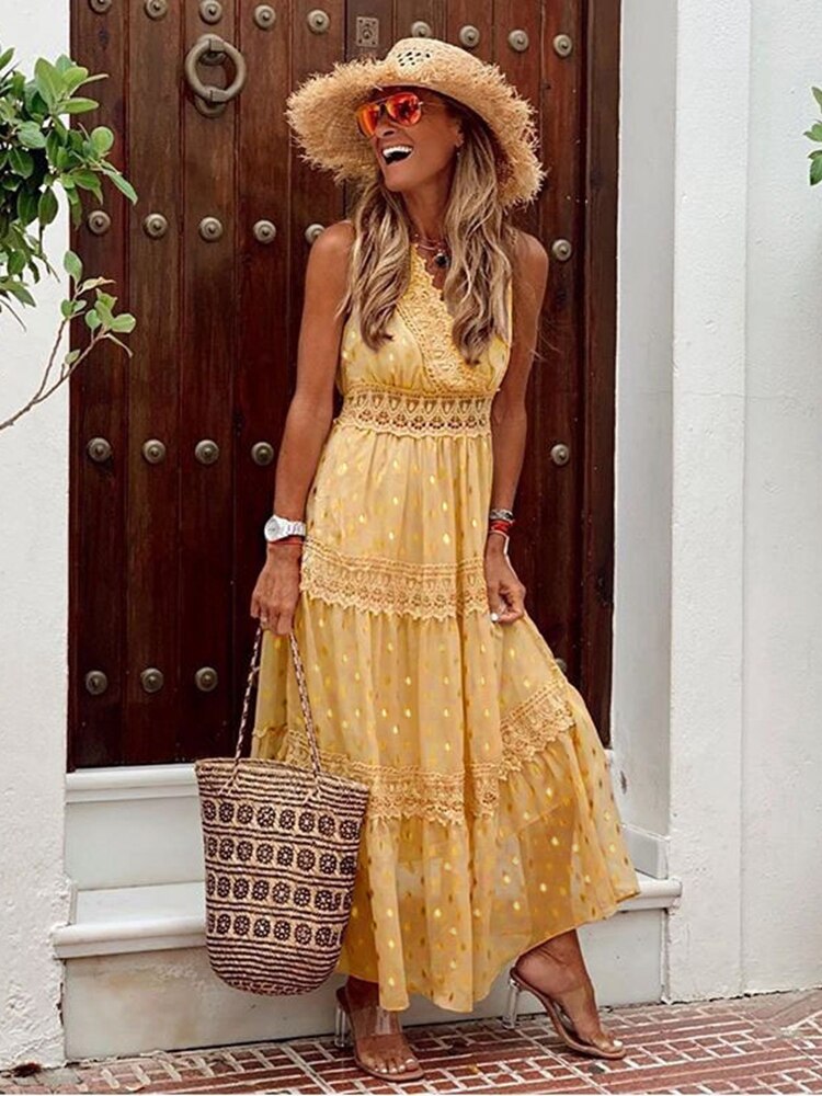 jurk voor dames – Micah | Boho Ibiza Jurk